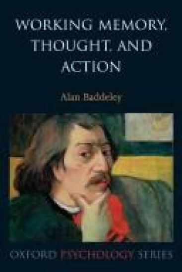 Working Memory, Thought, and Action – Alan Baddeley, kirjan kansikuva