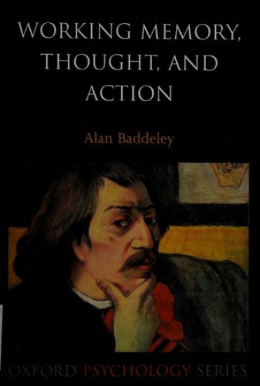 Working Memory, Thought, and Action – Alan Baddeley, kirjan kansikuva