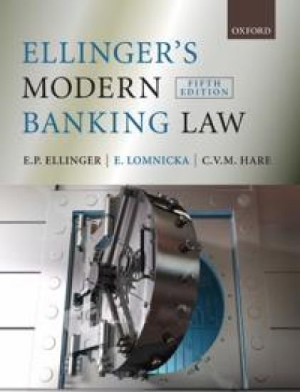 Ellinger's Modern Banking Law – E.P. Ellinger, kirjan kansikuva