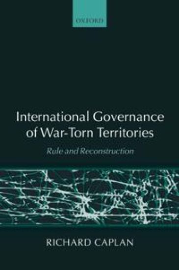 International Governance of War-Torn Territories