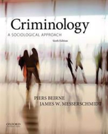 Criminology: A Sociological Approach – Piers Beirne, kirjan kansikuva
