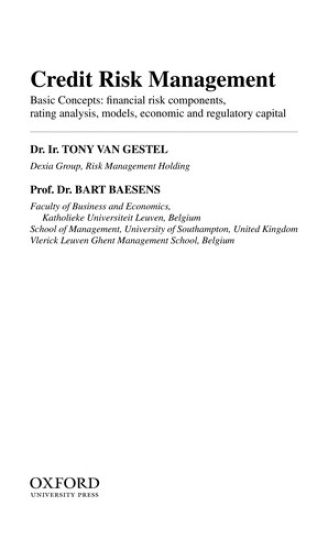 Credit Risk Management