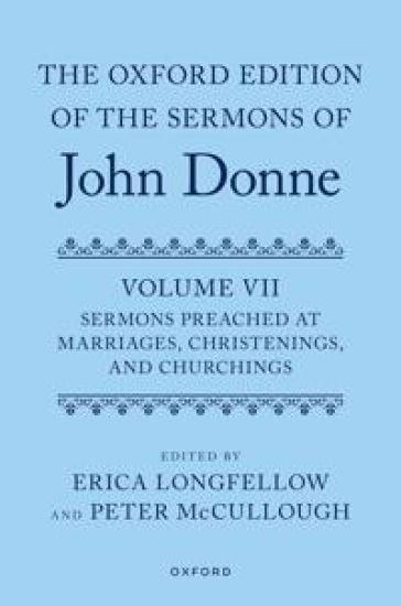 The Oxford Edition of the Sermons of John Donne, Volume VII