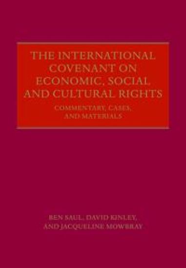 The International Covenant on Economic, Social and Cultural Rights