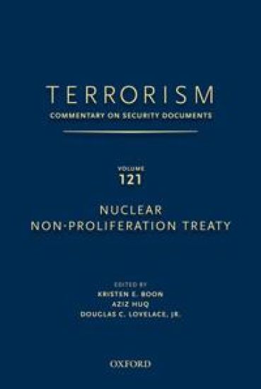 TERRORISM: COMMENTARY ON SECURITY DOCUMENTS VOLUME 121