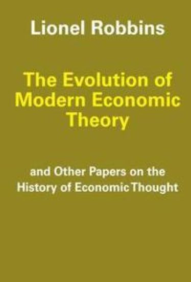 The Evolution of Modern Economic Theory