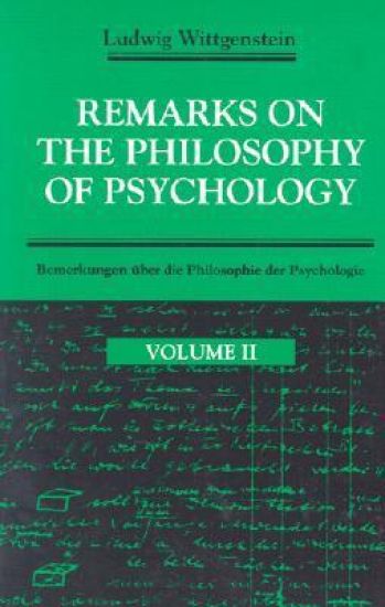 Remarks on the Philosophy of Psychology