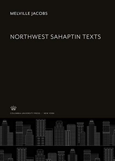 Northwest Sahaptin Texts