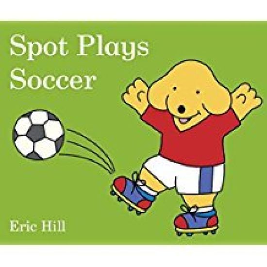 Spot Plays Soccer