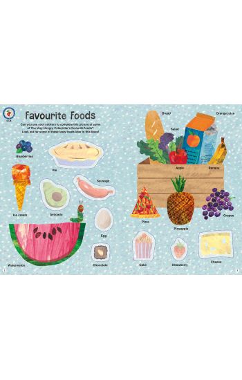 Very Hungry Caterpillar's Feast Sticker and Colouring Book