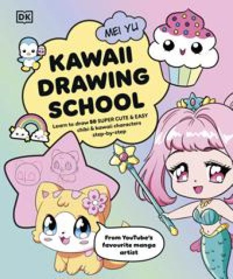 Kawaii Drawing School – Mei Yu, kirjan kansikuva