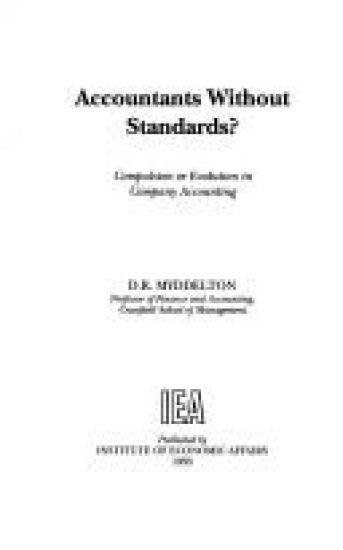 Accountants without Standards