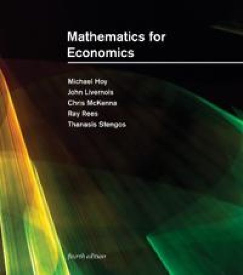 Mathematics for Economics, fourth edition – Michael Hoy, kirjan kansikuva