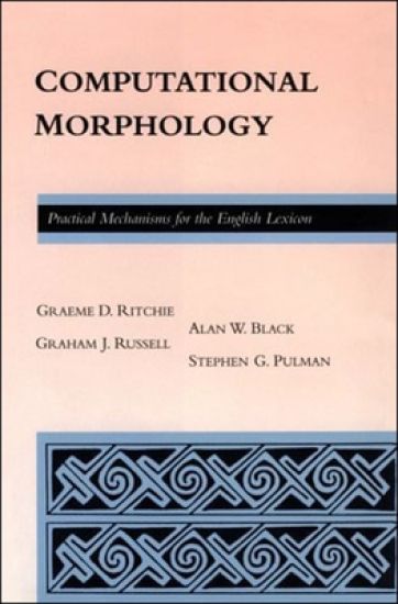 Computational Morphology