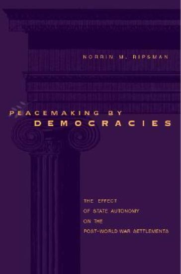 Peacemaking by Democracies