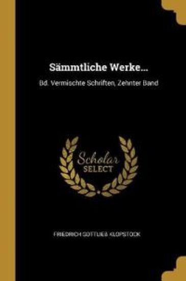 Sämmtliche Werke...