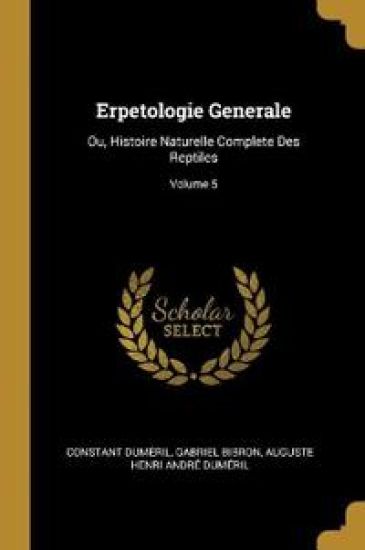 Erpetologie Generale