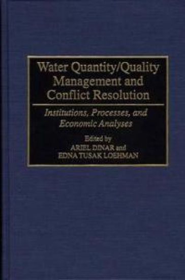 Water Quantity/Quality Management and Conflict Resolution
