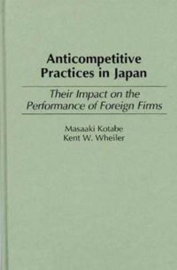 Anticompetitive Practices in Japan