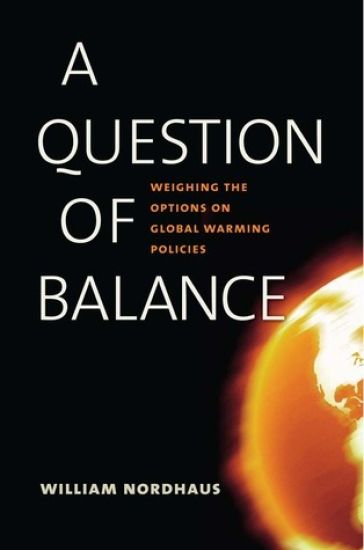 A Question of Balance – William D. Nordhaus, kirjan kansikuva