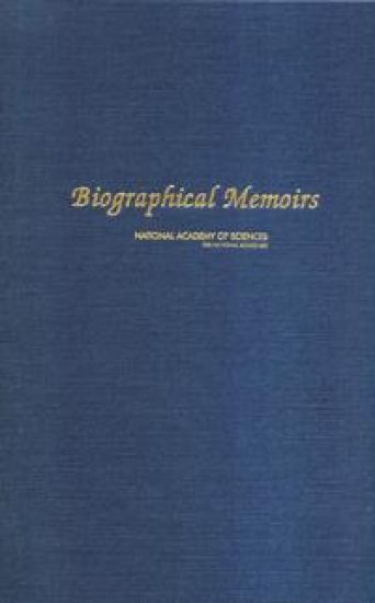 Biographical Memoirs