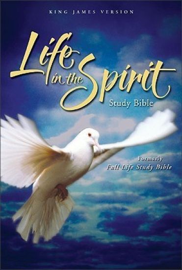KJV, Life in the Spirit Study Bible, Genuine Leather, Black, Red Letter