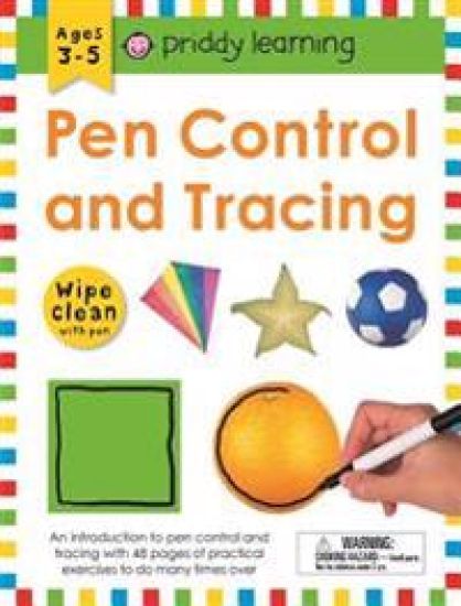 Pen Control and Tracing (Wipe Clean Workbook)