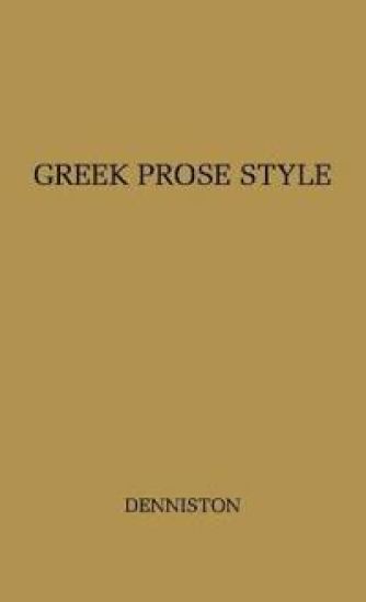 Greek Prose Style