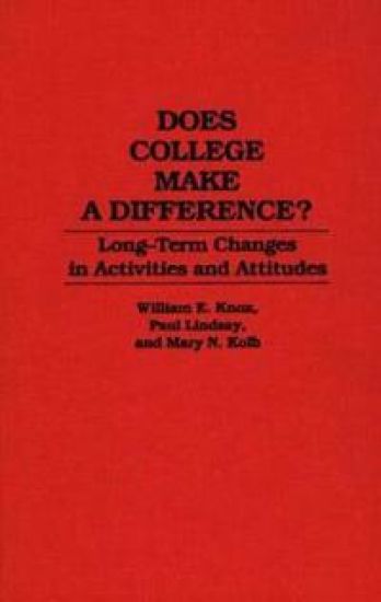 Does College Make a Difference?