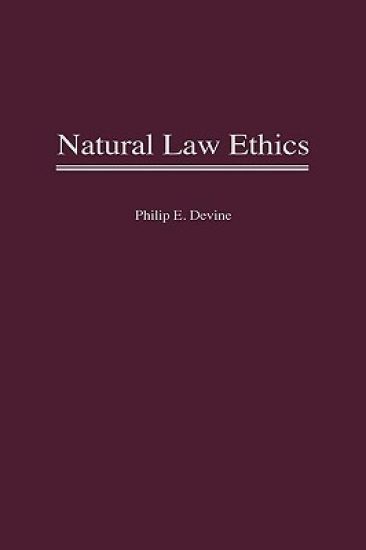 Natural Law Ethics