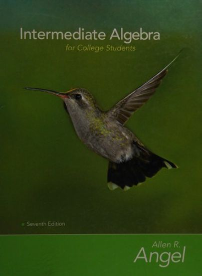 Intermediate Algebra for College Students + Mathxl 12-month Student Access Kit + Student Solutions Manual