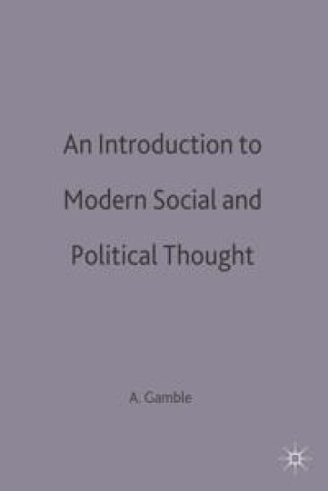 An Introduction to Modern Social and Political Thought