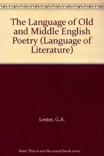The Language of Old and Middle English Poetry