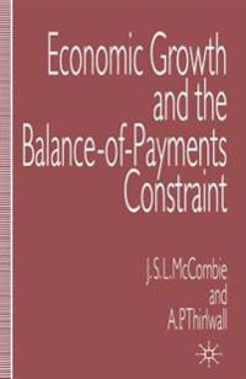 Economic Growth and the Balance-of-Payments Constraint – John McCombie, kirjan kansikuva