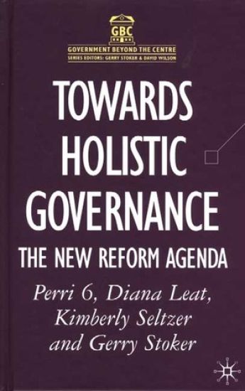 Towards Holistic Governance – Perri, kirjan kansikuva