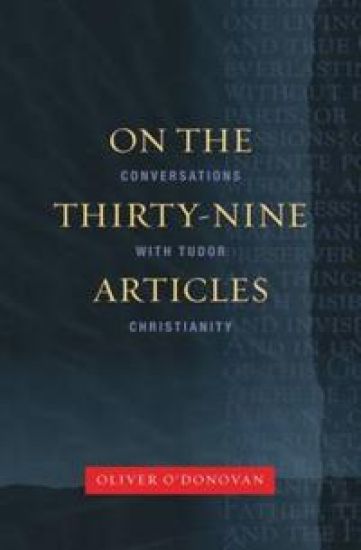 On the Thirty-nine Articles