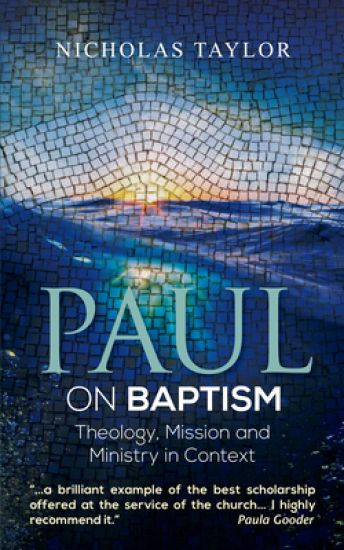 Paul on Baptism – Nicholas Taylor, kirjan kansikuva
