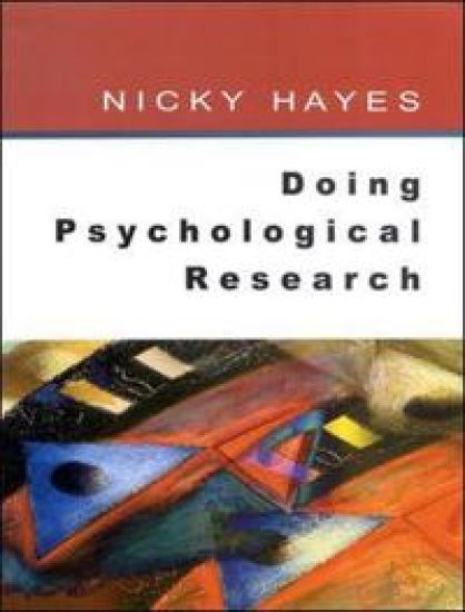 Doing Psychological Research