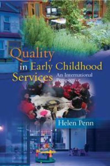 Quality in Early Childhood Services - An International Perspective – Helen Penn, kirjan kansikuva