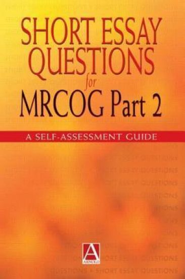 Short Essay Questions for the MRCOG Part 2 – Pallavi Latthe, kirjan kansikuva