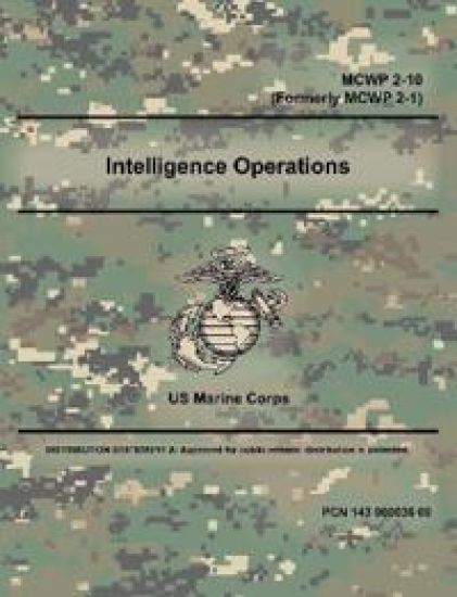 Intelligence Operations - MCWP 2-10 (Formerly MCWP 2-1)