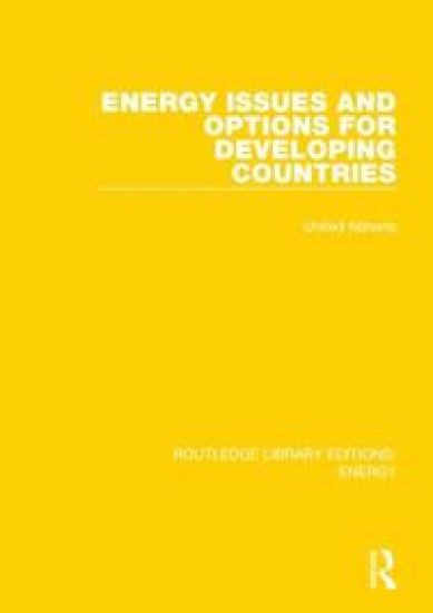 Energy Issues and Options for Developing Countries – United Nations, kirjan kansikuva