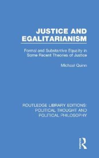 Justice and Egalitarianism
