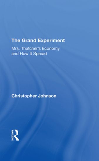 The Grand Experiment – Christopher Johnson, kirjan kansikuva