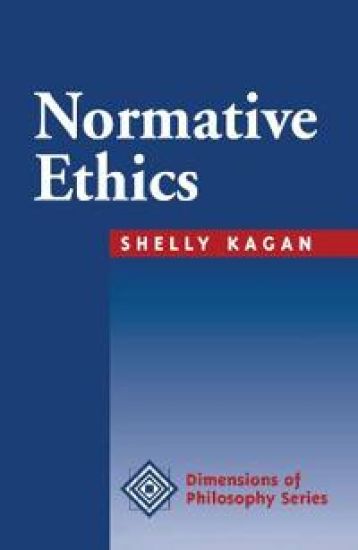 Normative Ethics – Shelly Kagan, kirjan kansikuva