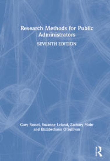 Research Methods for Public Administrators