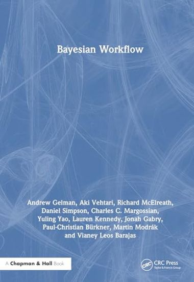 Bayesian Workflow – Andrew Gelman, kirjan kansikuva