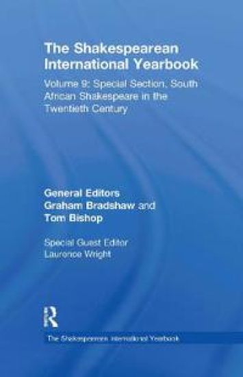 The Shakespearean International Yearbook – Graham Bradshaw, kirjan kansikuva