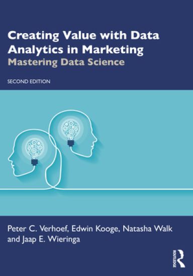 Creating Value with Data Analytics in Marketing – Peter C. Verhoef, kirjan kansikuva