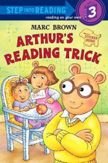 Arthur's Reading Trick [With Sticker(s)]